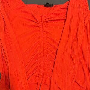 Rue21 Scarlet Ruched Blouse